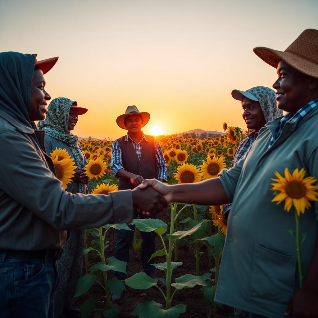 Farmer community partners